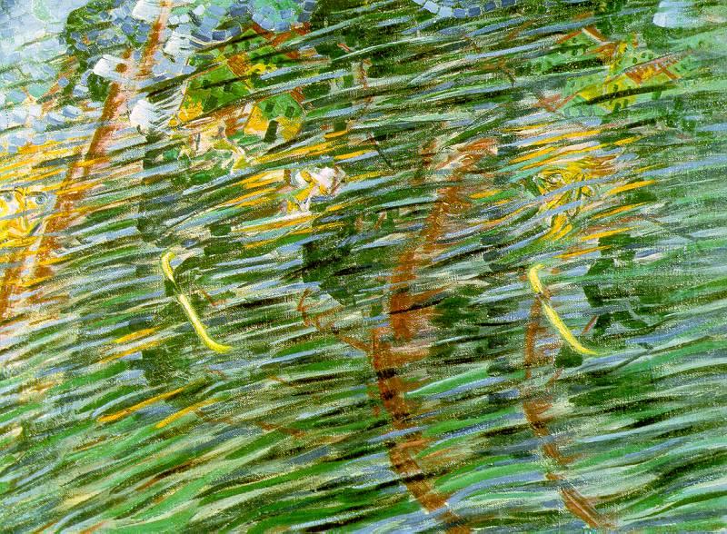 Umberto Boccioni States of Mind I: Those Who Leave Sweden oil painting art